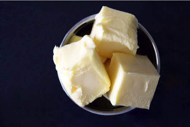 バターの手作り石鹸